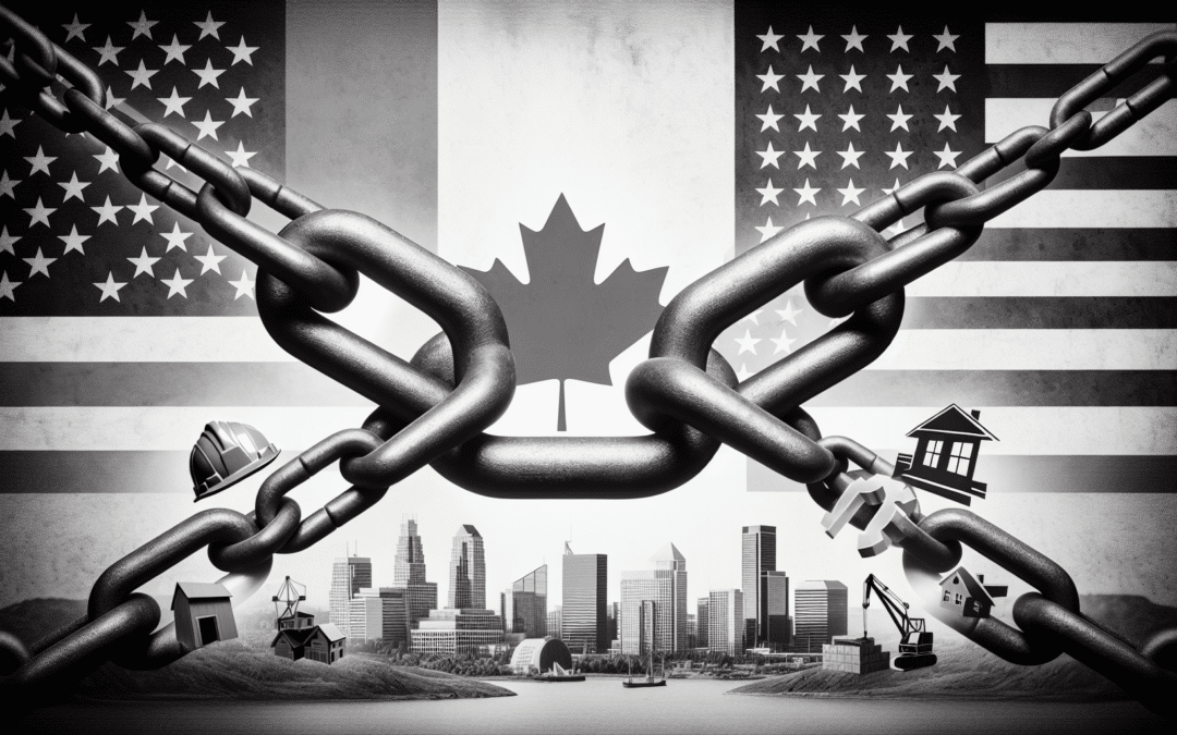 “Canada’s Economic Showdown: How the 25% U.S. Tariff Threatens to Reshape Construction and Real Estate Futures!”