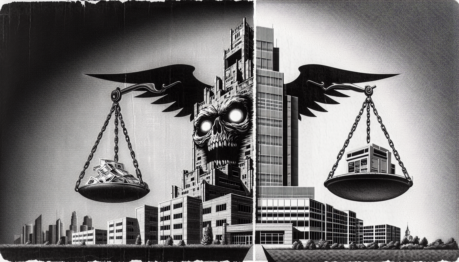Image depicting a contrast between dark past and bright future, symbolizing hope and transformation in life's journey.