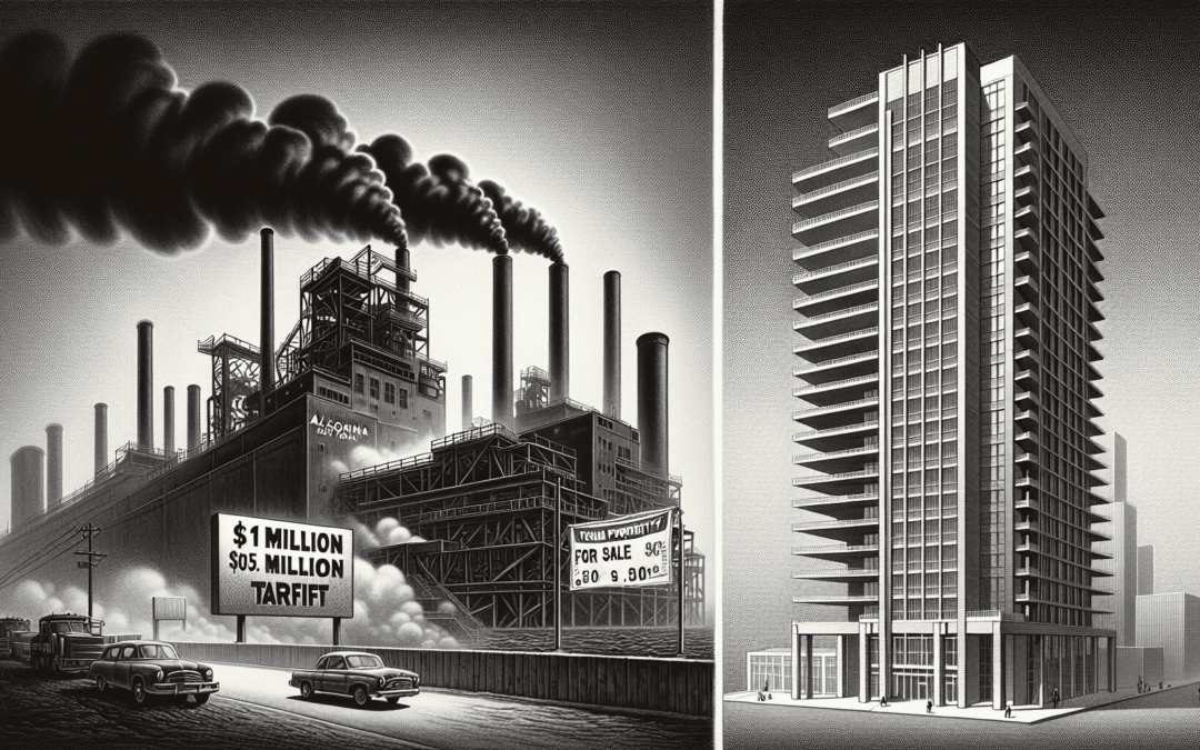 “Steel Storm: Algoma’s $10.5 Million Tariff Hit Shakes Construction and Realty Foundations”