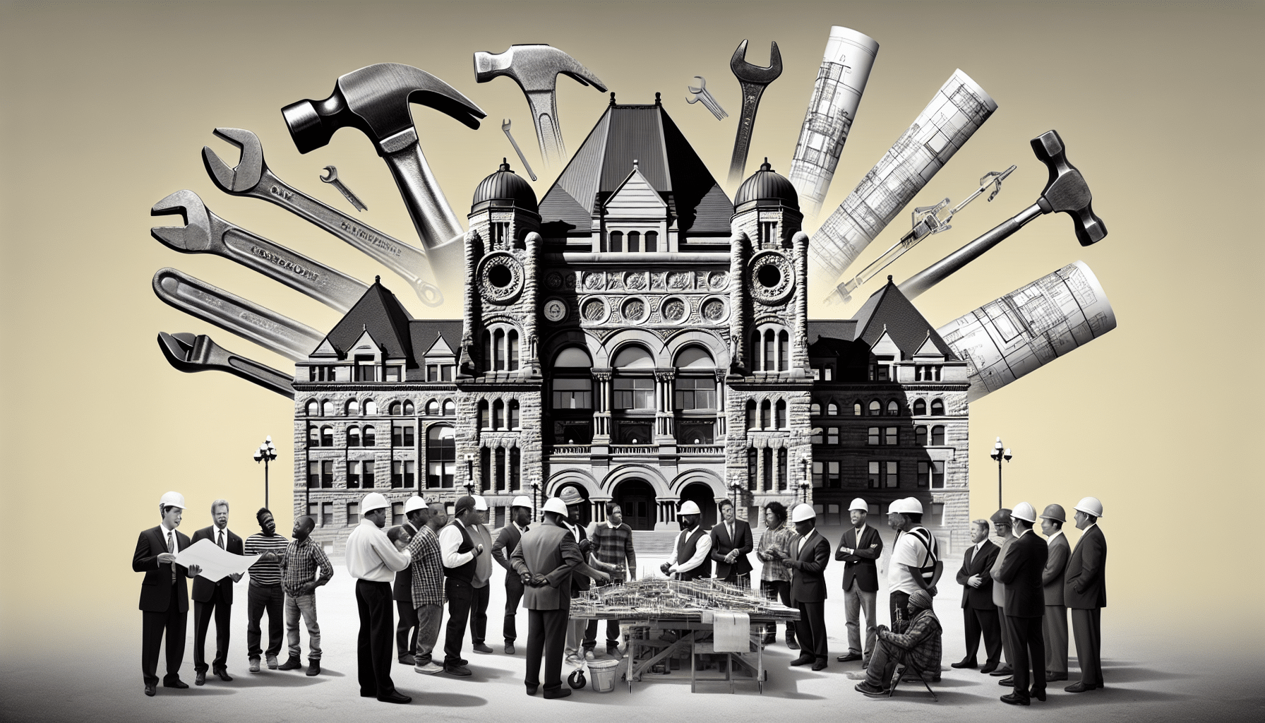 Ontario housing initiative collaboration image showcasing community development and affordable housing solutions.