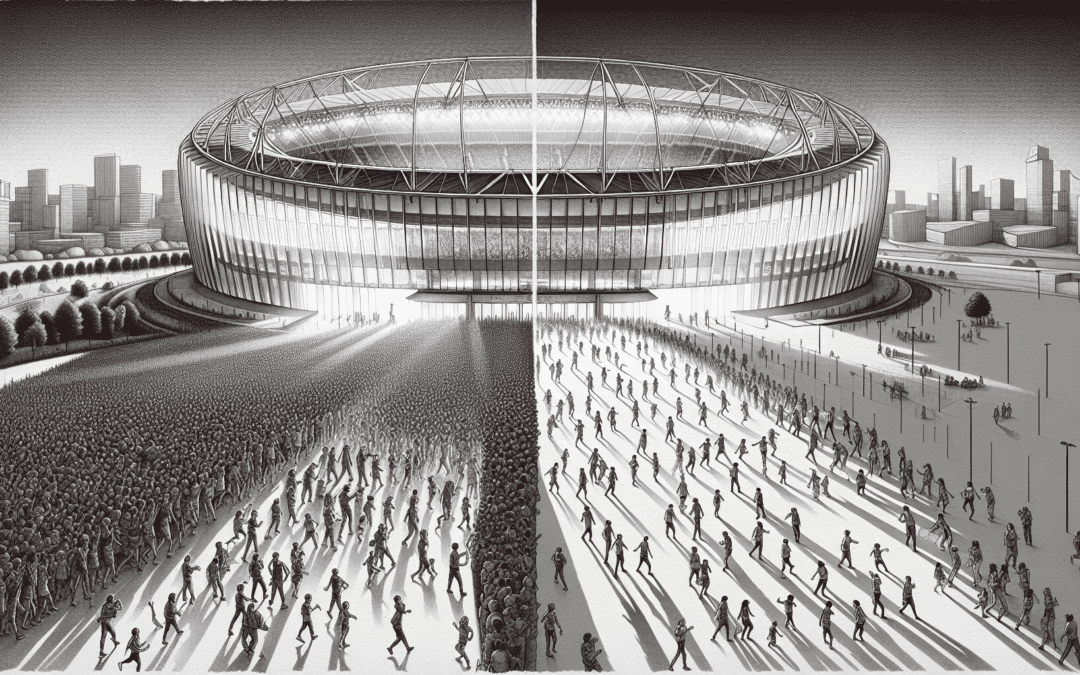 “Chaos Unfolds: Rogers Stadium’s Grand Debut Marred by Epic Crowd Mismanagement!”