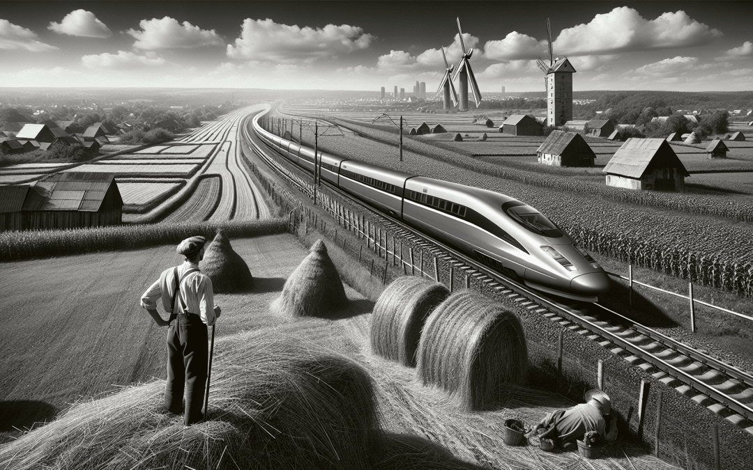 Fast-Track to Ontario’s Future: Can Steel’s Sustainable Revolution Save Farmers from the Threat of High-Speed Rails?